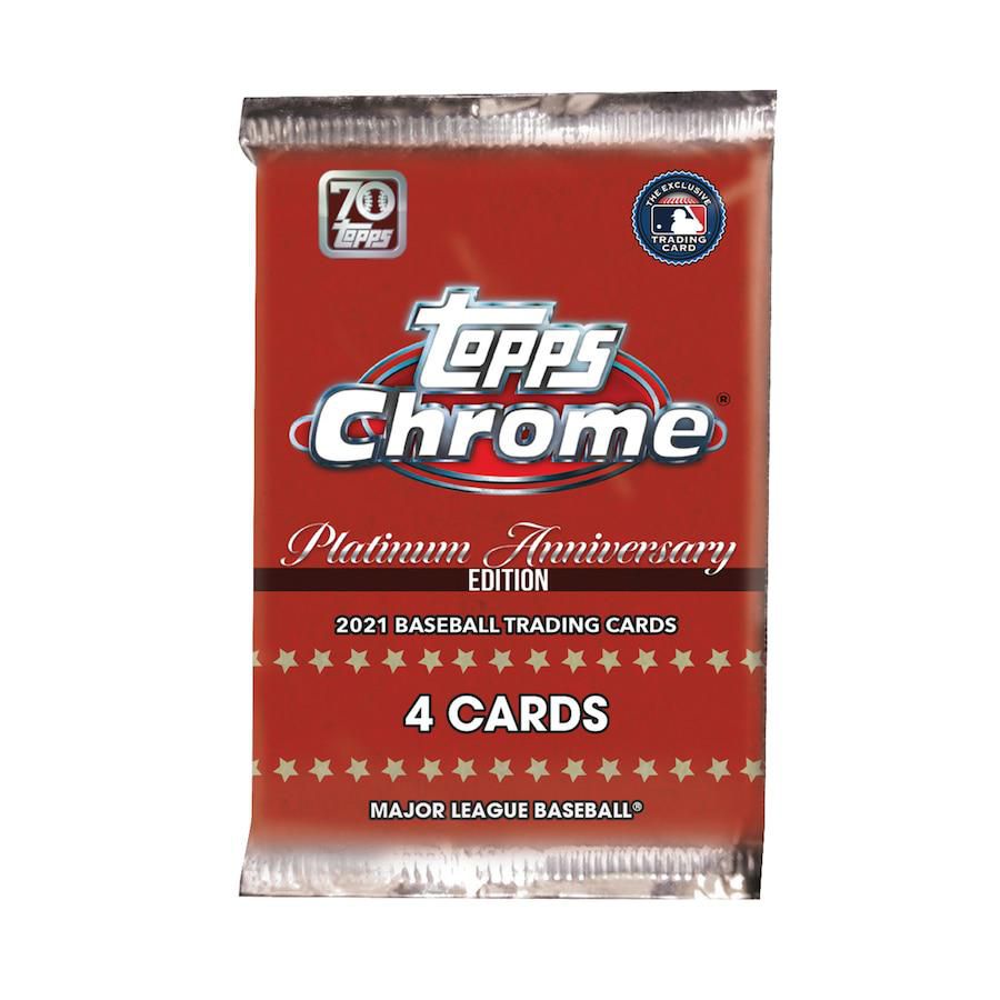 2021 Topps Chrome Platinum Anniversary Baseball Mega Box - Walmart.ca