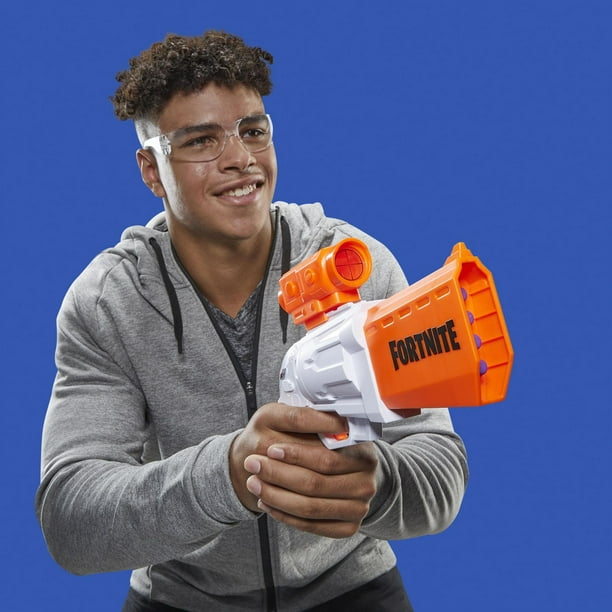Nerf - pistolet et flechettes Nerf Fortnite Officielles orange
