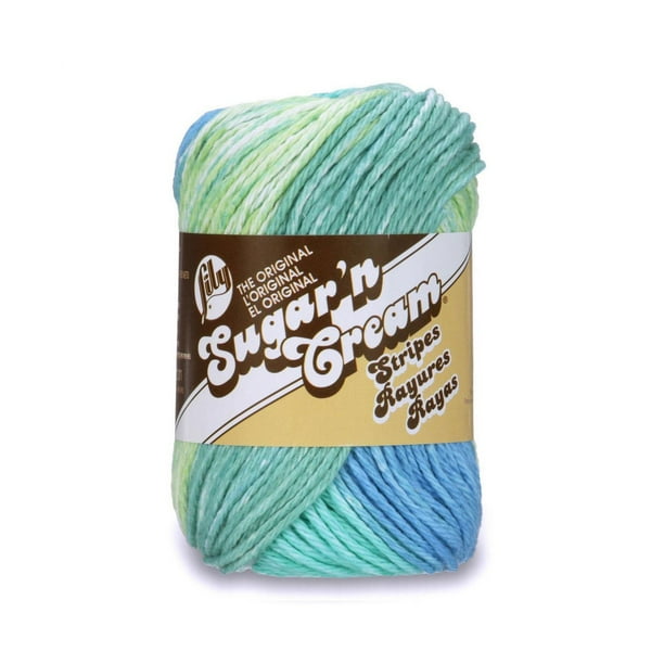 Lily Sugar'n Cream Stripes Yarn - Holiday