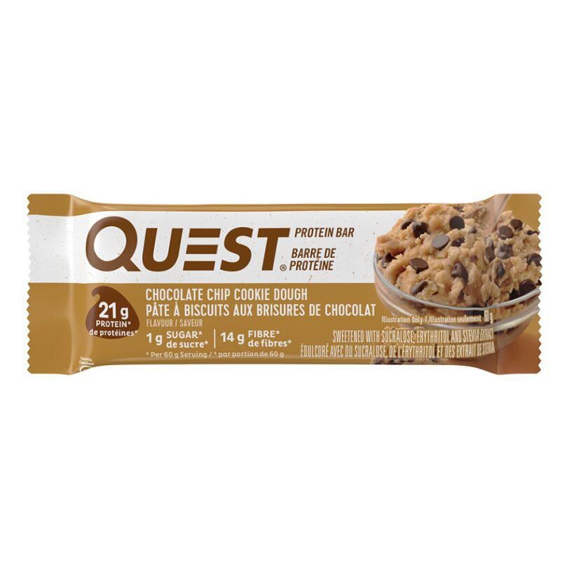 Quest Chocolate Chip Cookie Dough Protein Bar