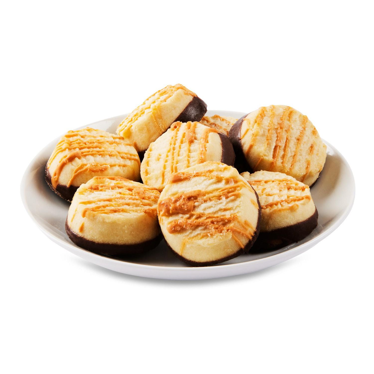Two-Bite Salted Caramel Cookies