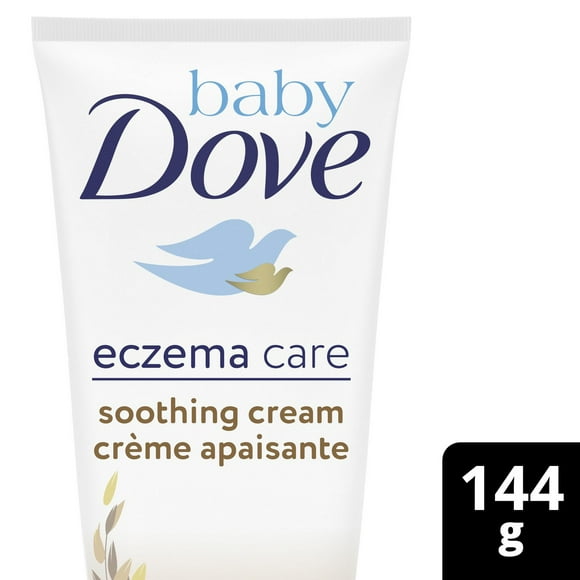 Baby Dove Soothing Cream to soothe delicate baby skin Eczema Care baby eczema cream with no fragrance, parabens, phthalates, dyes or steroids 144 g, 144g