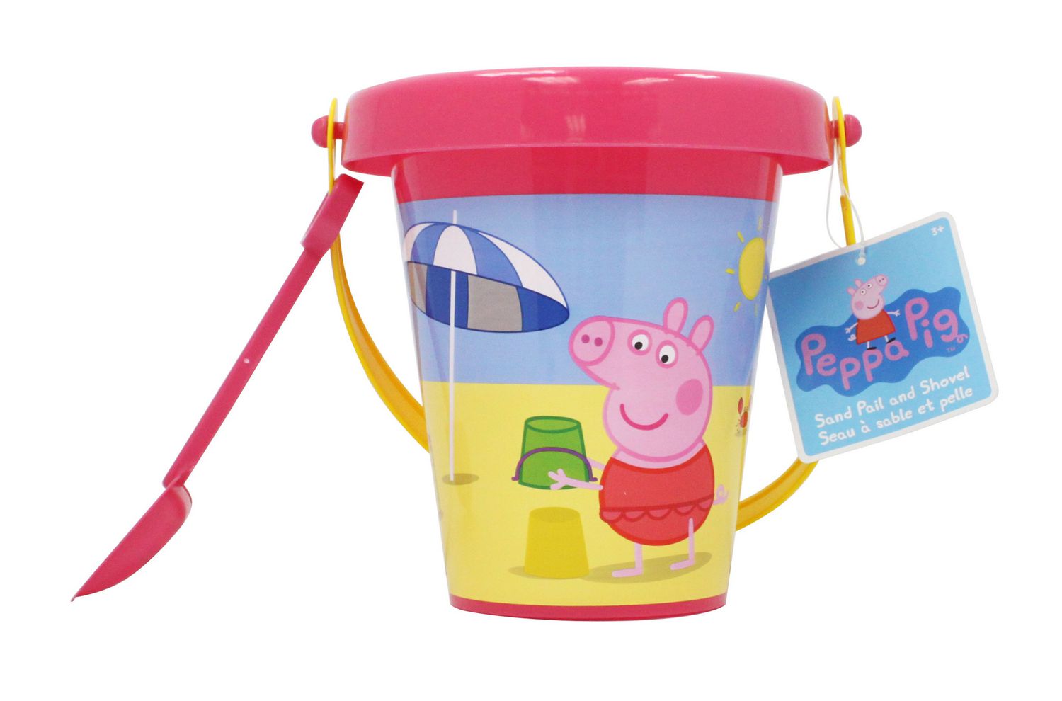 peppa pig bucket and spade set