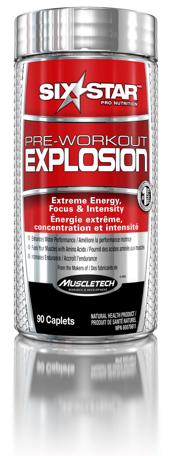  Six Star Pre Workout Explosion Walmart Review for push your ABS