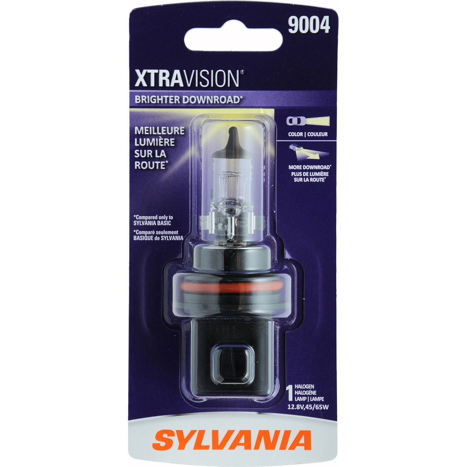SYLVANIA 9004 XtraVision Halogen Headlight Walmart Canada