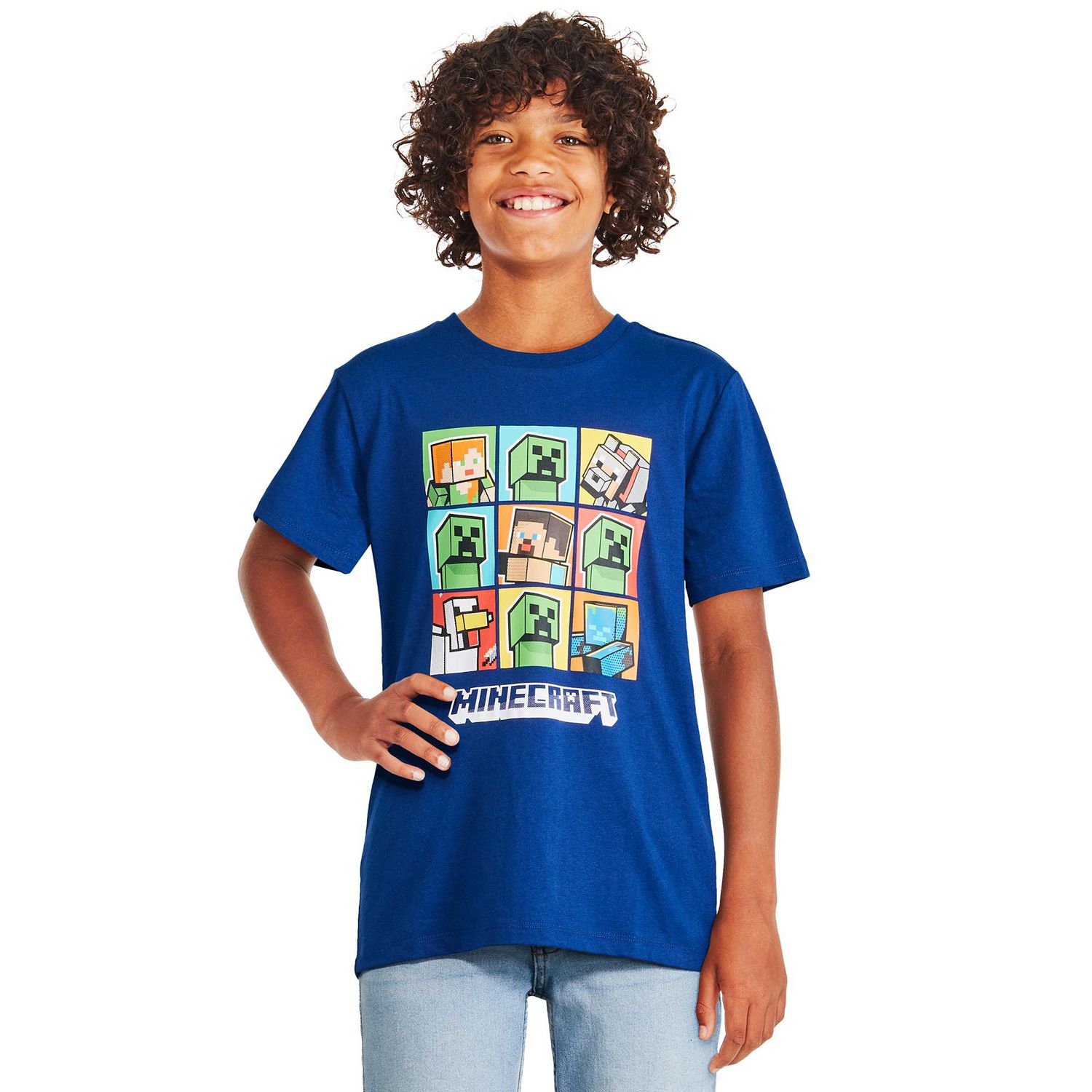 Minecraft Boys' Graphic Tee
