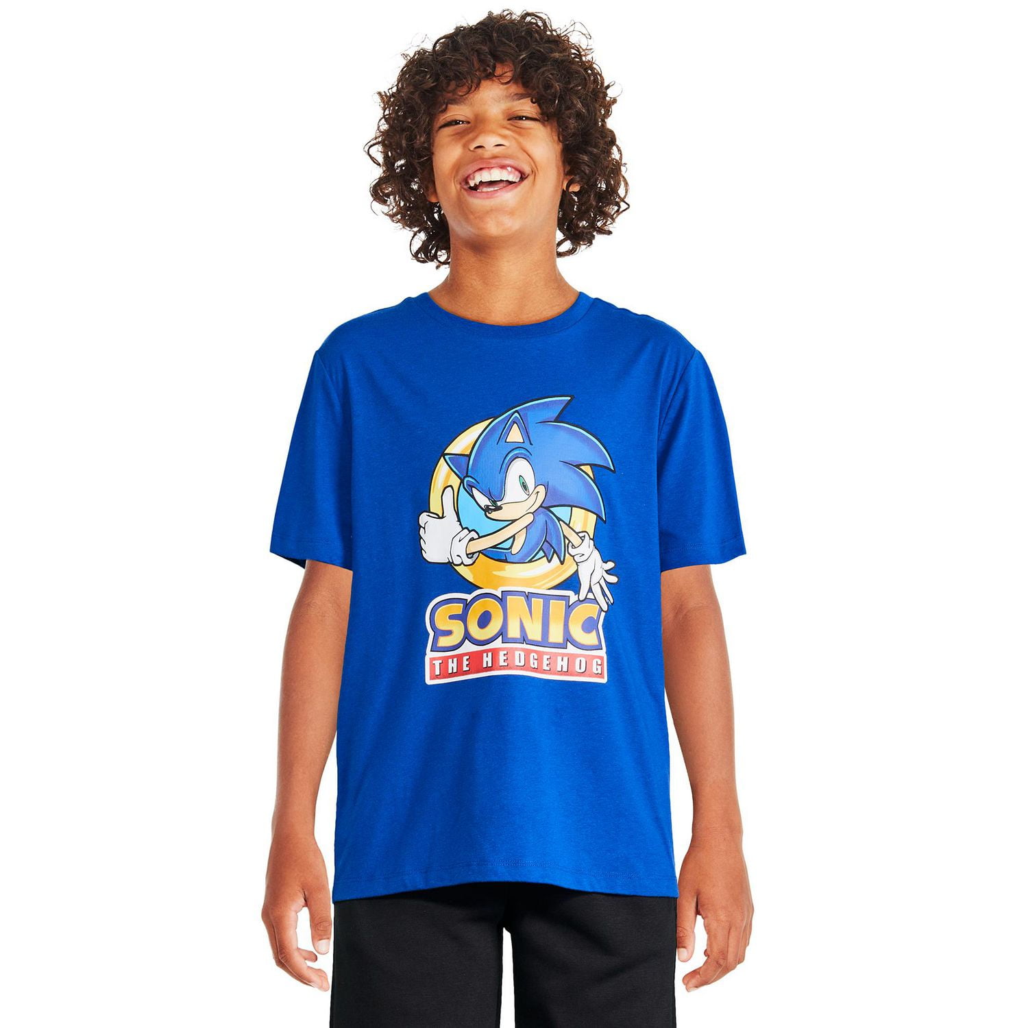 Sonic The Hedgehog Boys' Graphic Tee, Sizes XS-XL