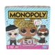 Jeu de plateau Monopoly édition L.O.L. SURPRISE! pour les joueurs de 8 ans et plus – image 1 sur 9