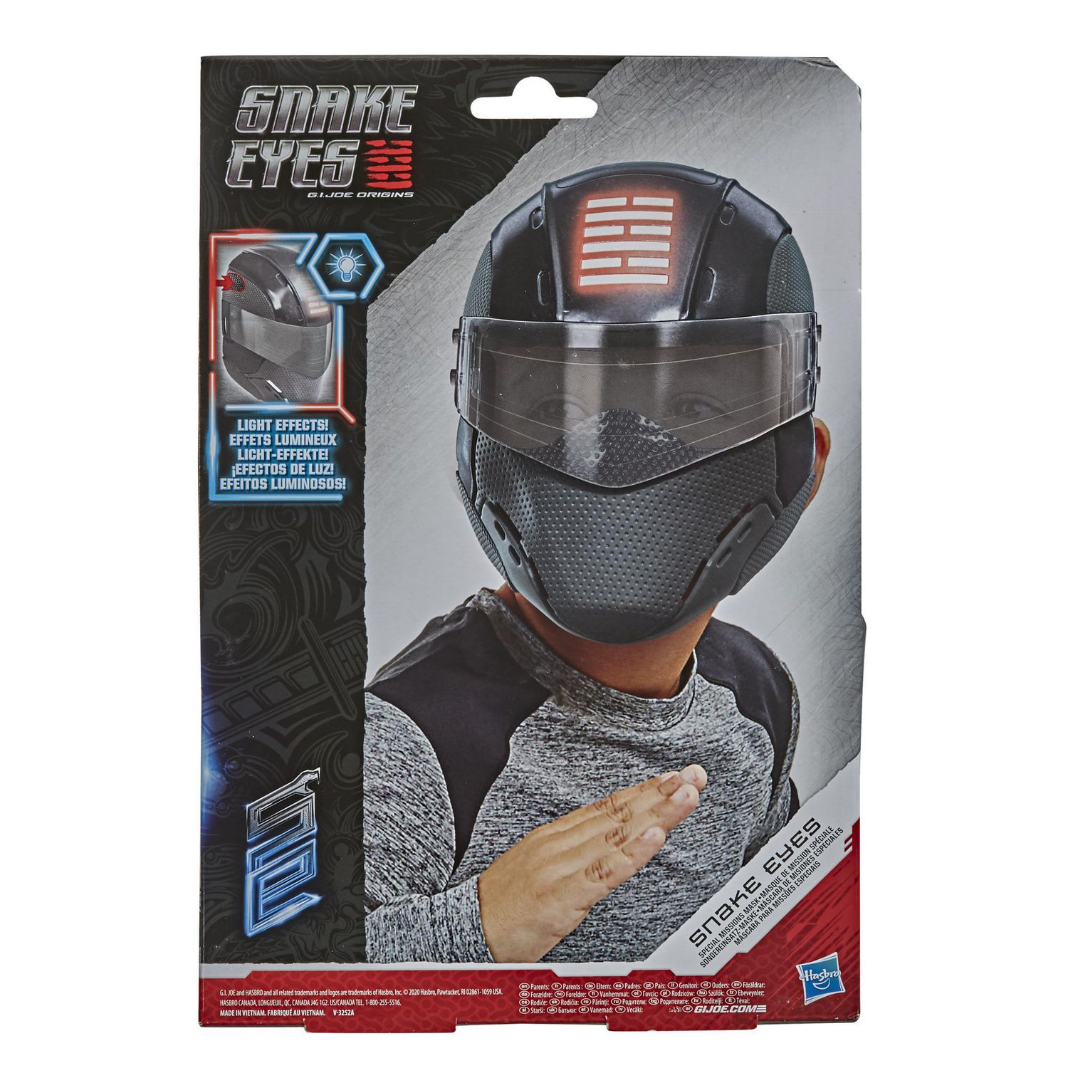 Snake Eyes: G.I. Joe Origins Snake Eyes Special Missions Mask