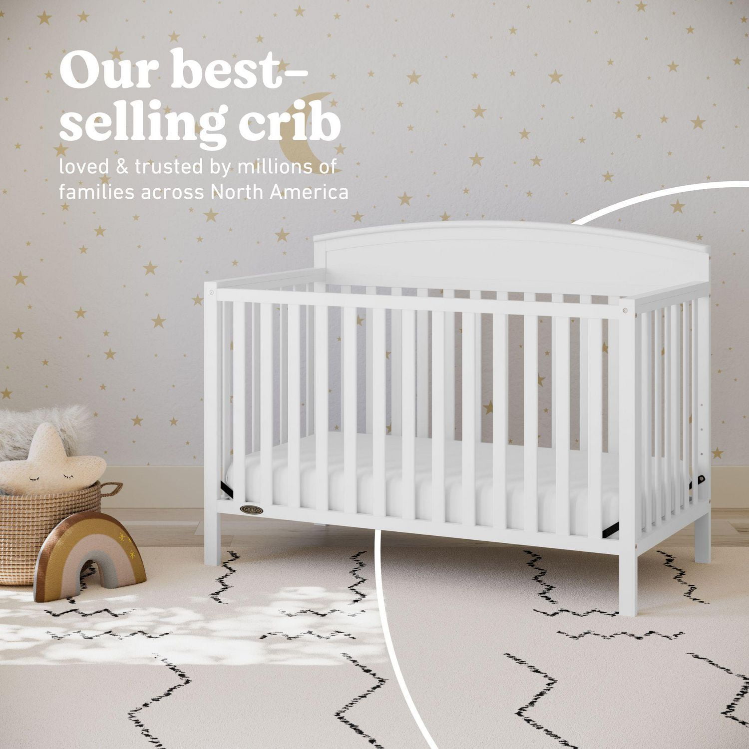 Graco Benton 5-in-1 Convertible Crib