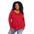 thumbnail image 1 of George Plus Women's V-Neckline Tee, 1 of 6