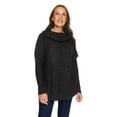 thumbnail image 1 of Iyla Women's Cowl Neckline Poncho, 1 of 6