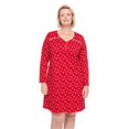 thumbnail image 1 of Iyla Plus Women's Henley Gown, 1 of 6