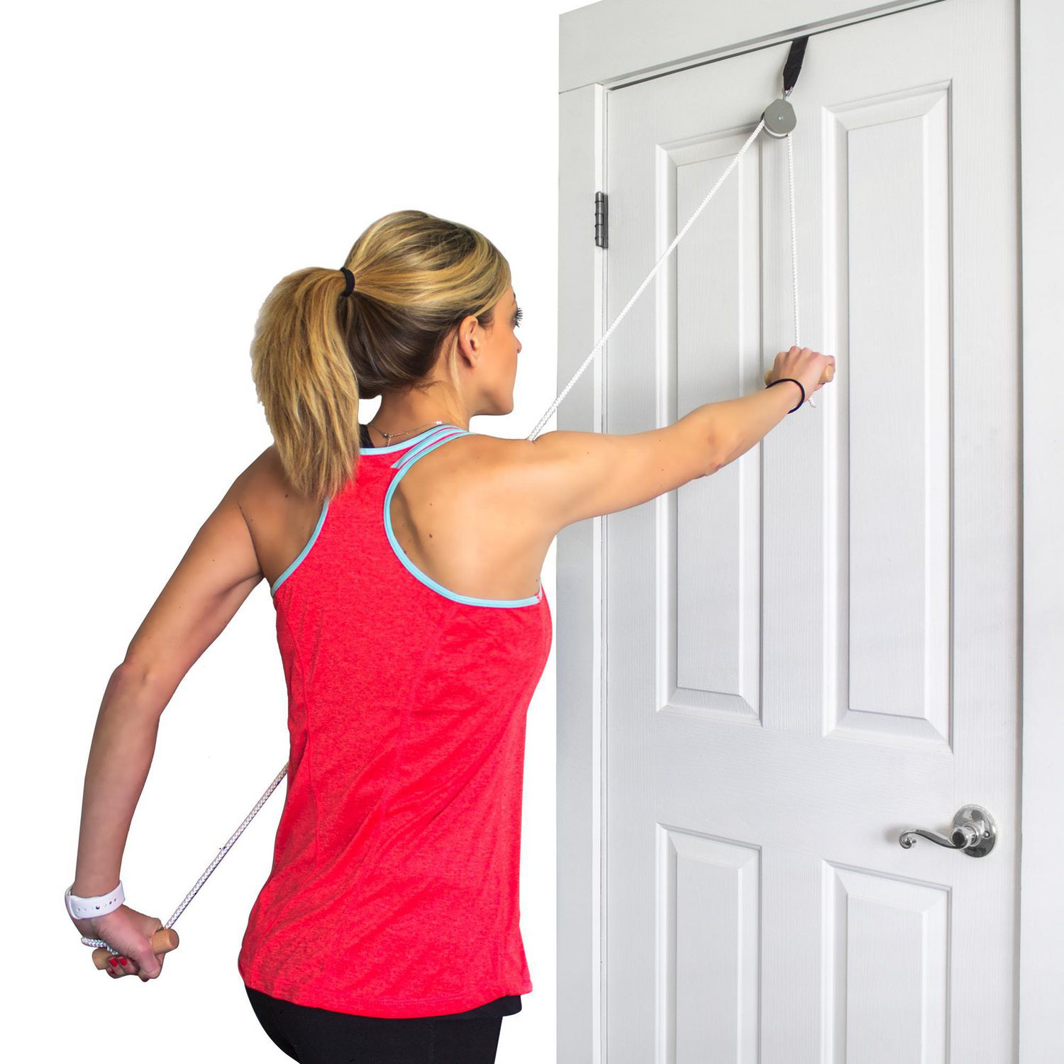 DMI Over the Door Shoulder Pulley for Physical Therapy and Shoulder