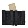 thumbnail image 2 of Triple Elastic M4 Mag Pouch - Black, 2 of 5