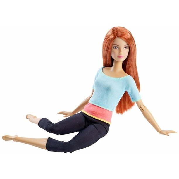 Poupée Ultra-Flexible de Barbie - haut bleu