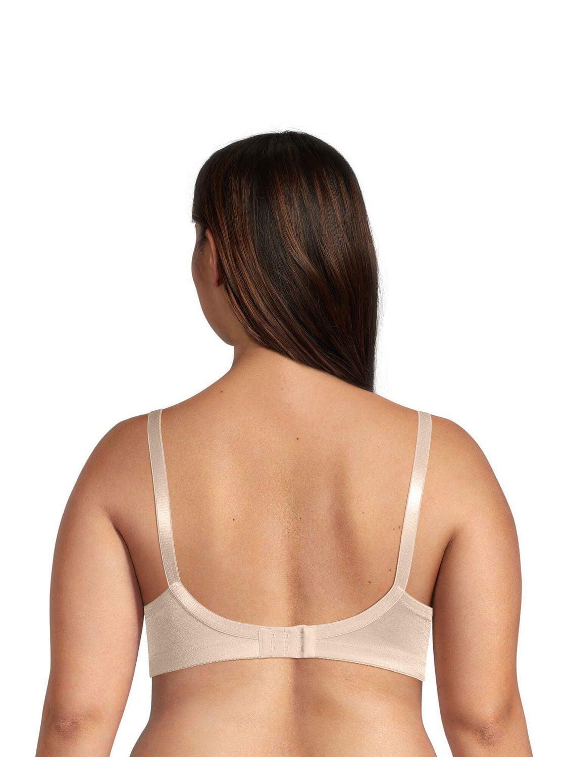 Soutien-gorge confort sans armatures en satin lisse extensible à maintien ferme Warners pour femmes
