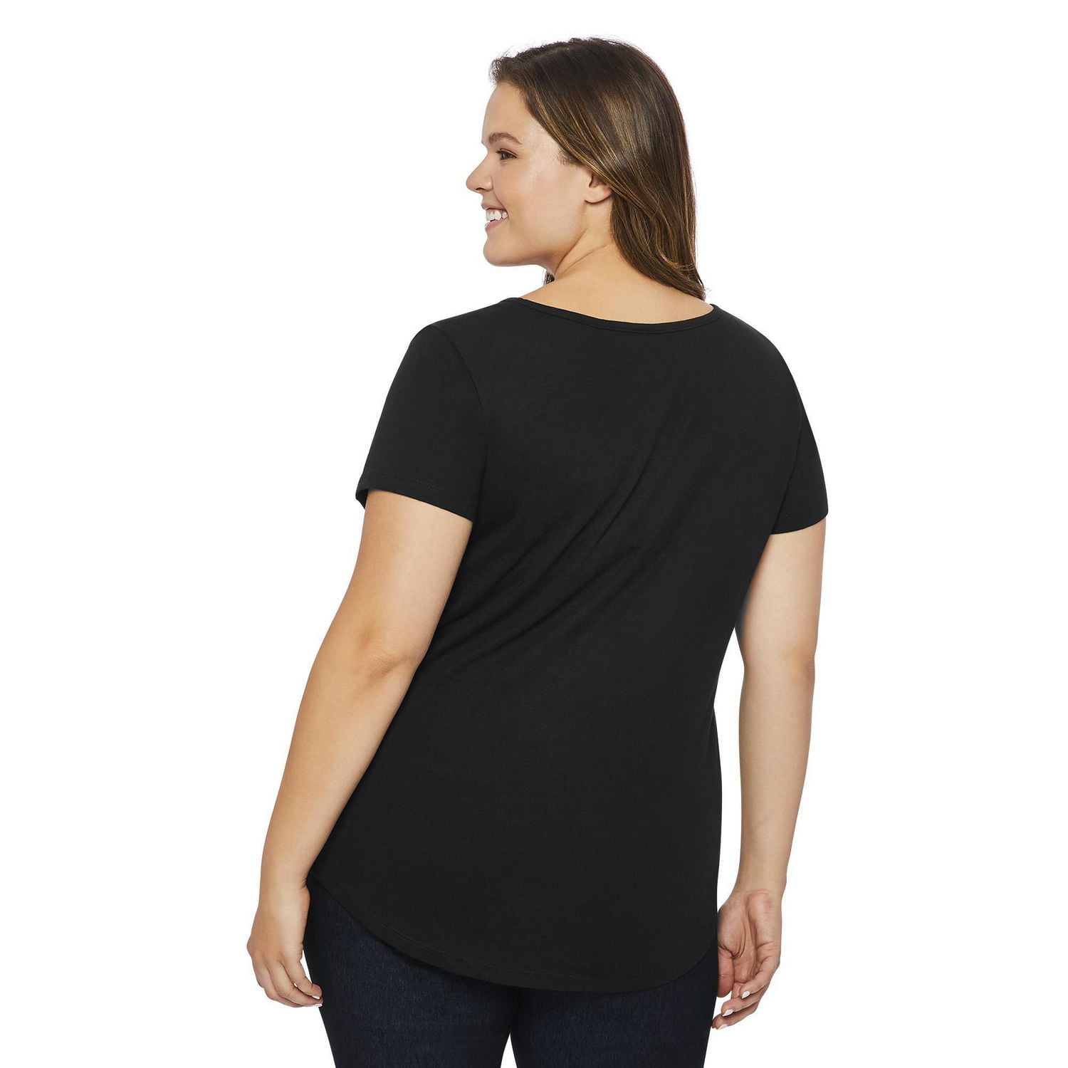 George Women's Plus V-Neckline Tee, Sizes 1X-4X
