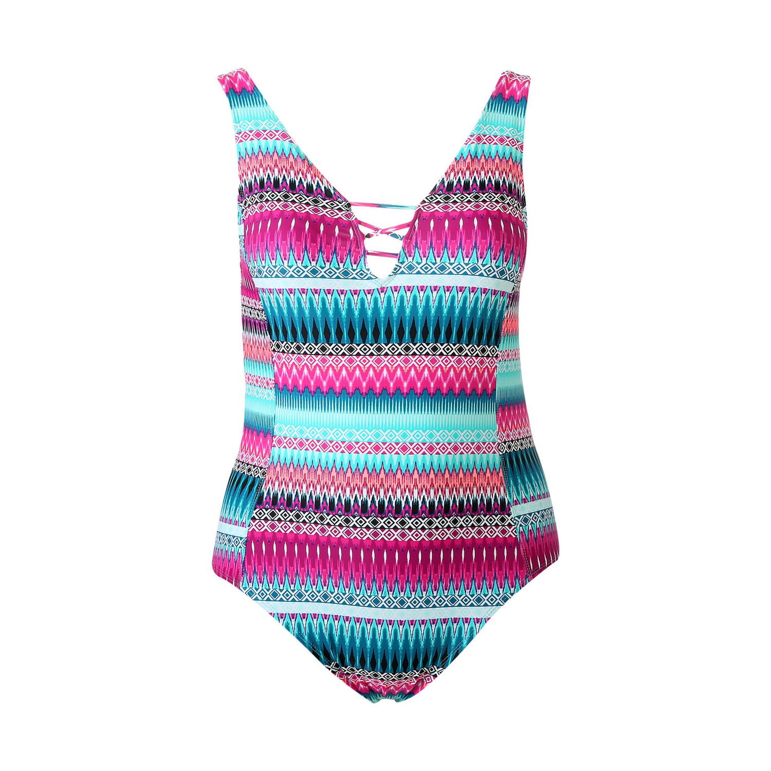 Plus Women's Uneck Swimsuit Walmart Canada