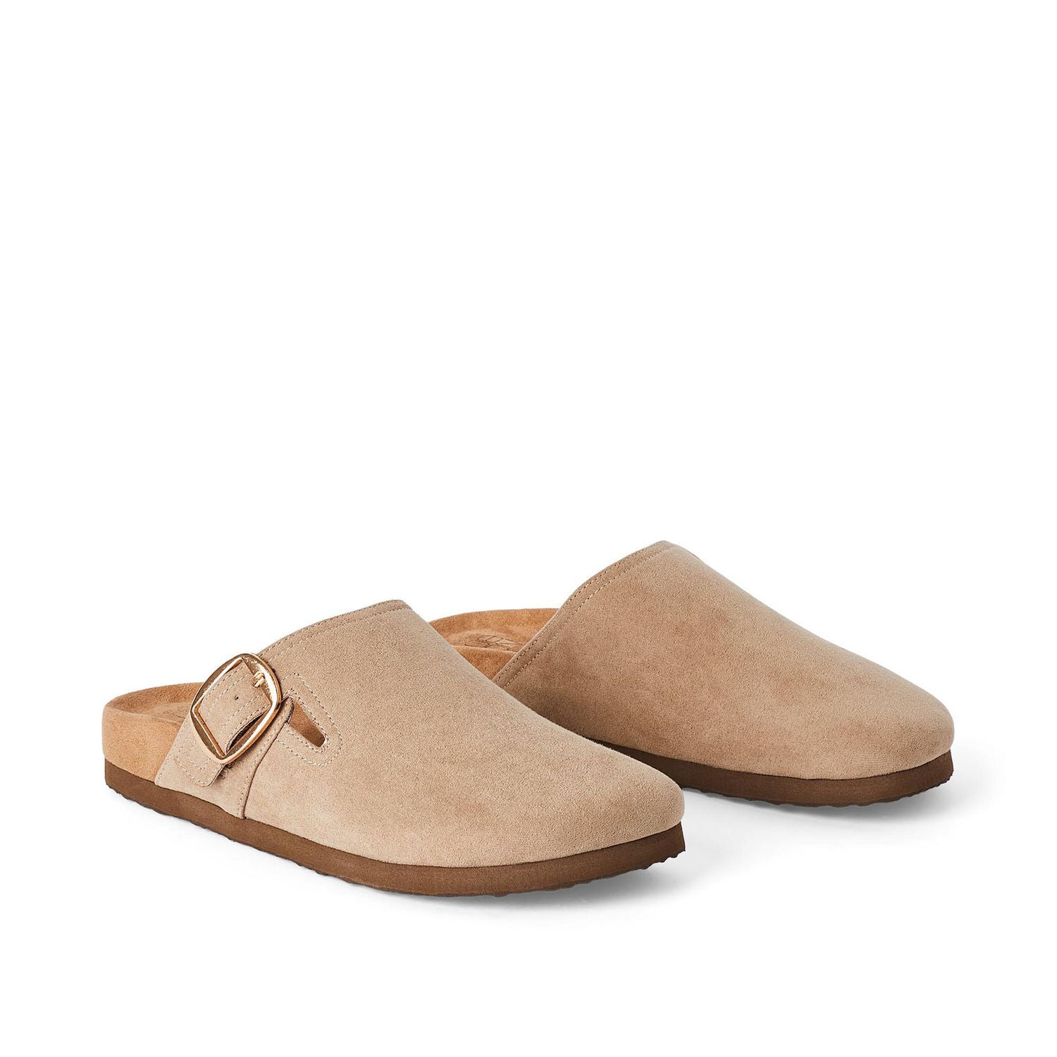 No Boundaries Women's Clog Slippers, Wide Width Sizes 6-10
