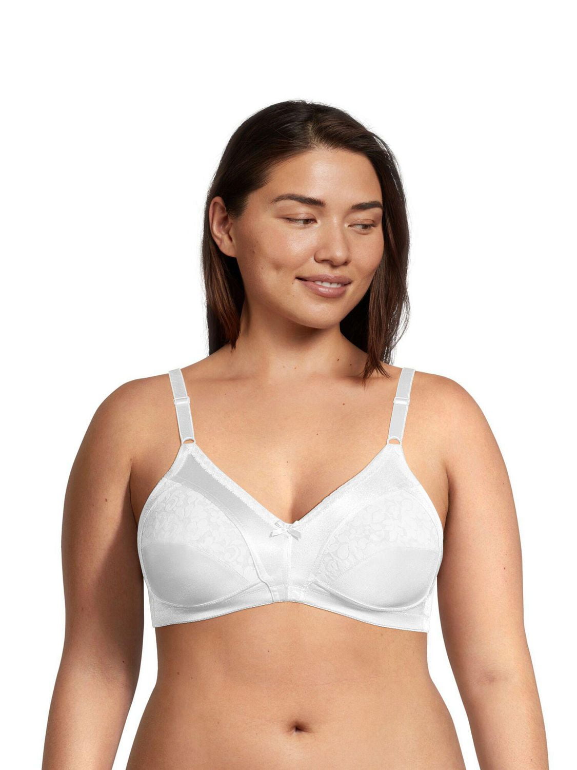 Warners Women's Firm Support Smooth Satin Stretch Wireless Comfort Bra