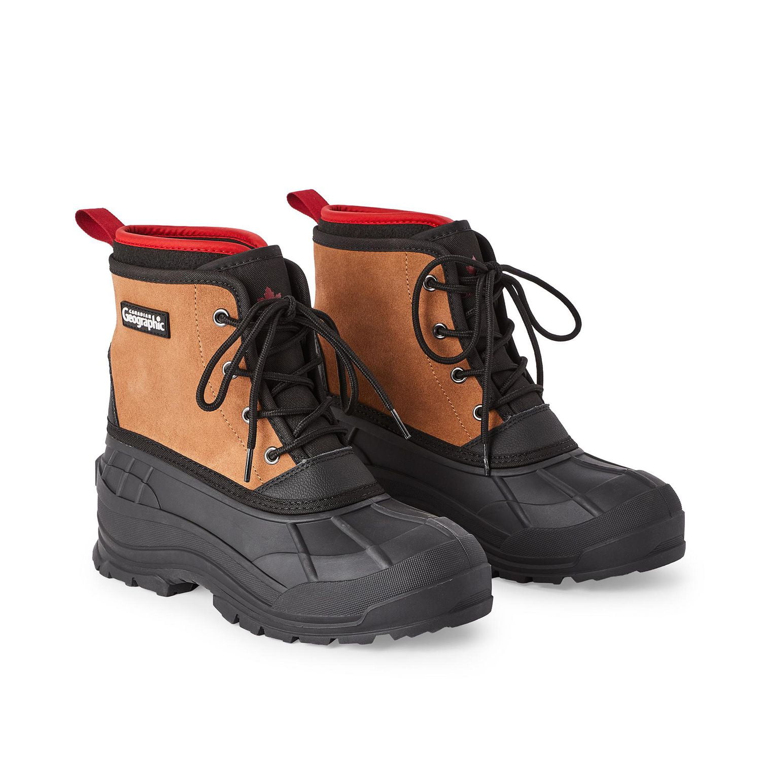 Bottes d’hiver en suède Canadiana x SGRC pour hommes Pointures 7-13