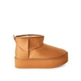 thumbnail image 1 of Bottes plateforme douillettes Time and Tru pour femmes, 1 of 4