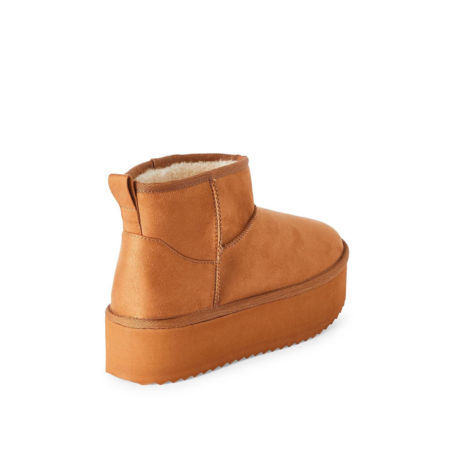 Bottes plateforme douillettes Time and Tru pour femmes Pointures larges 6-10