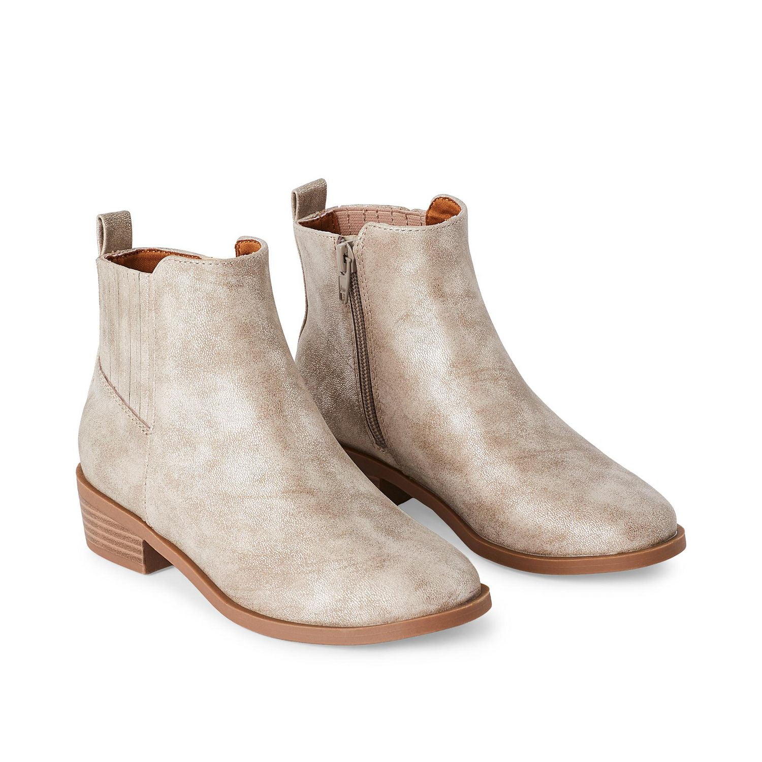 George Girls' Chelsea Boots, Wide Width Sizes 11-3