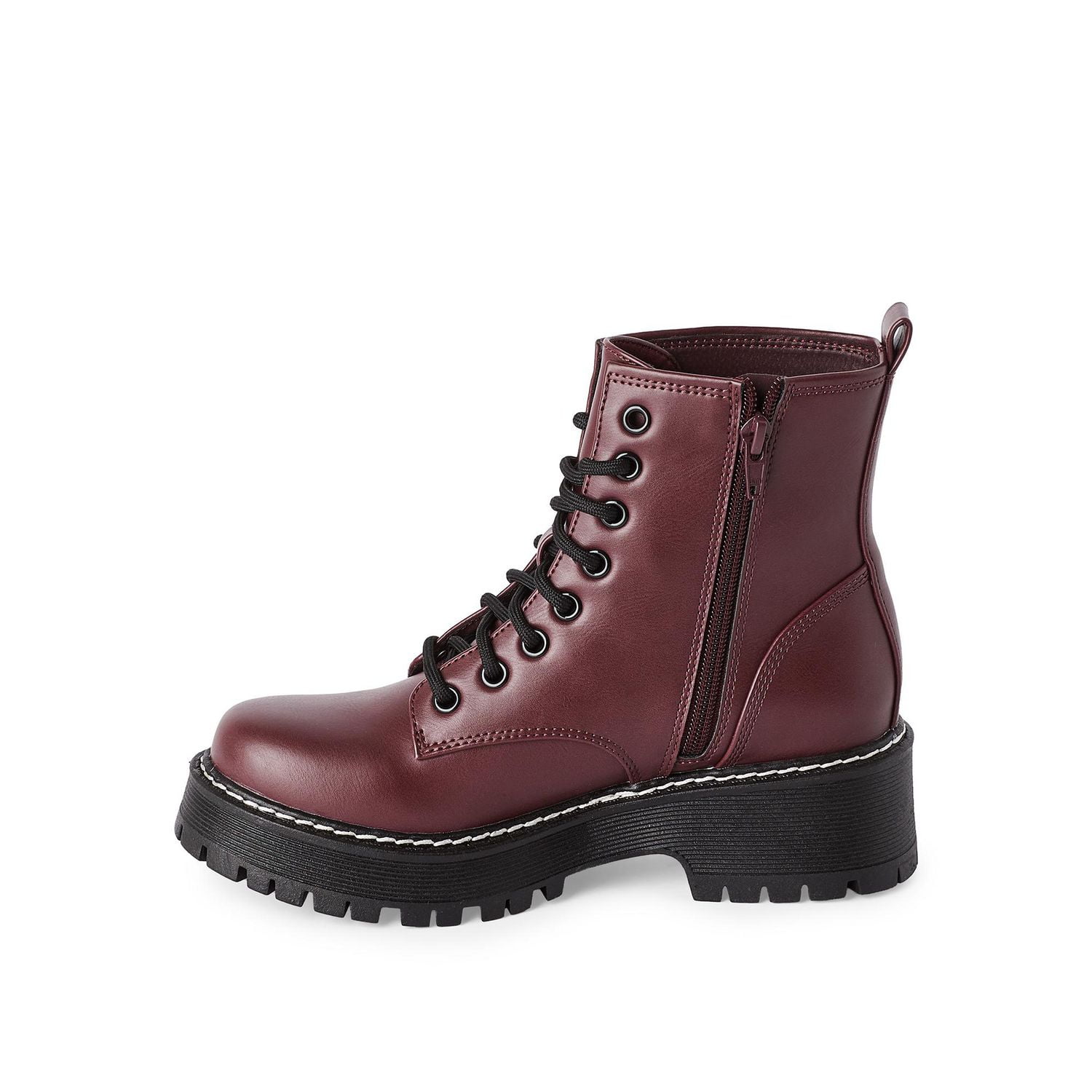 Time and Tru Women's Combat Boots, Sizes 6-10