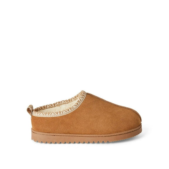 Canadiana Women's Suede Clog Slippers