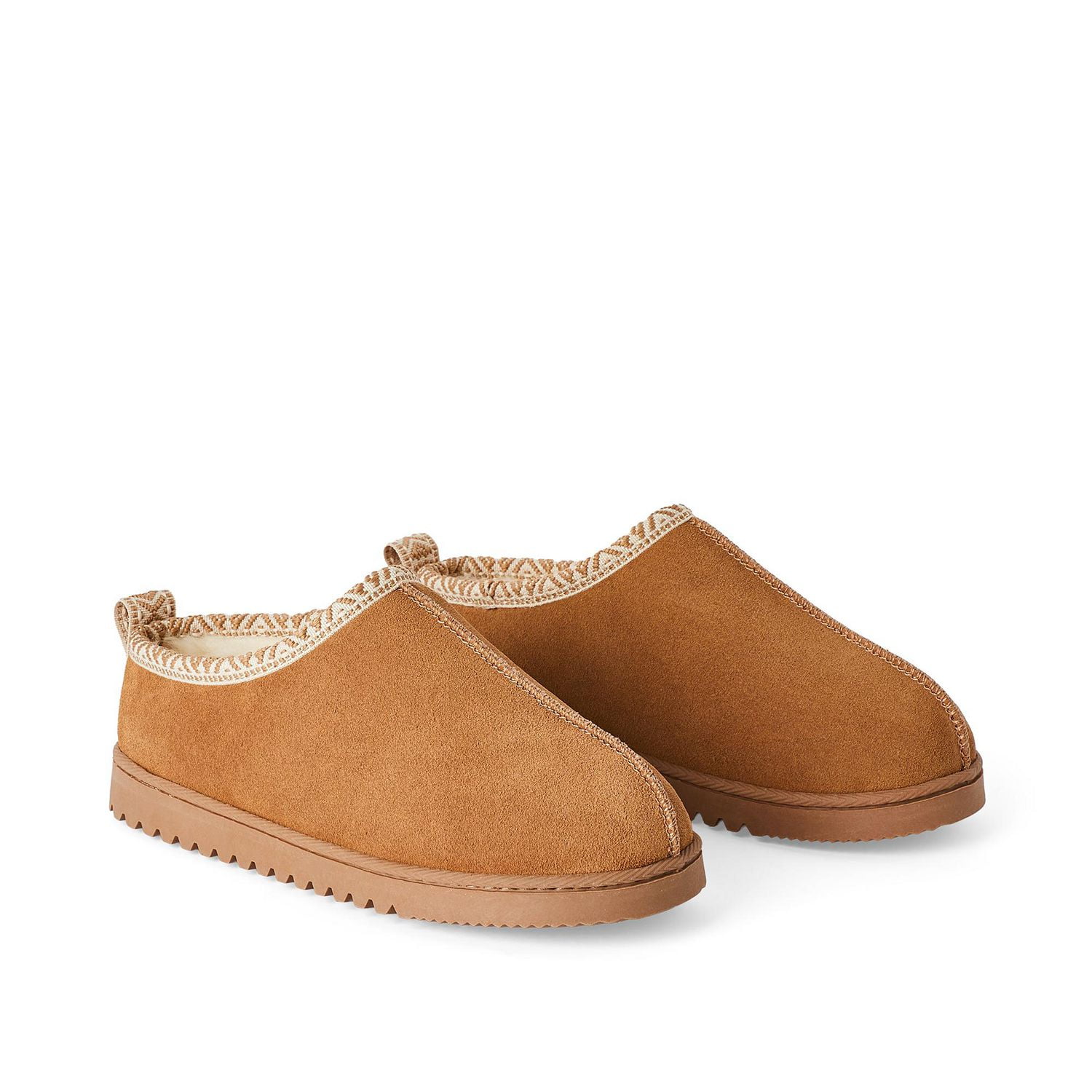 Canadiana Women's Suede Clog Slippers, Sizes 5/6-9/10