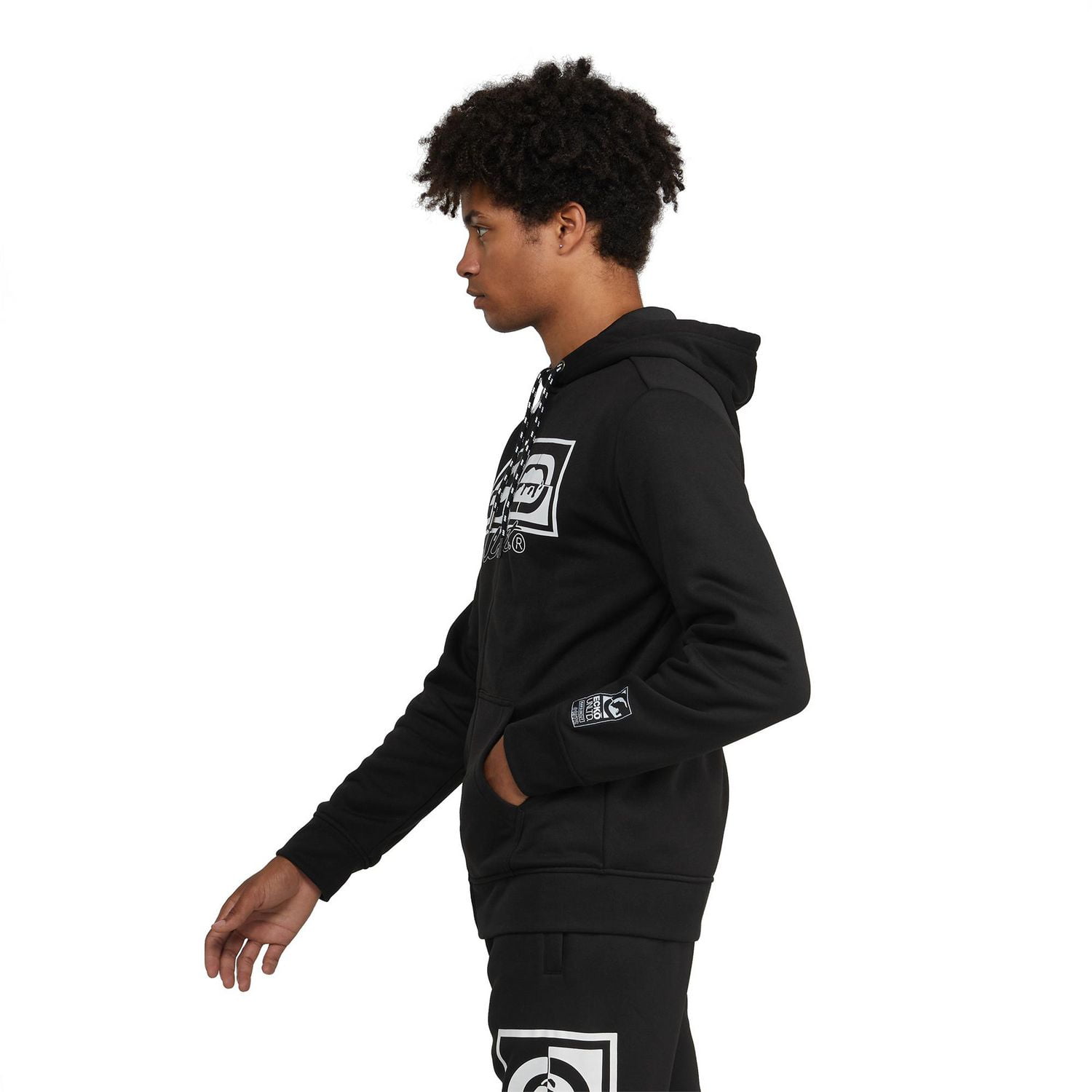 Ecko Men’s Zip Up Hoodie with Kangaroo Pockets