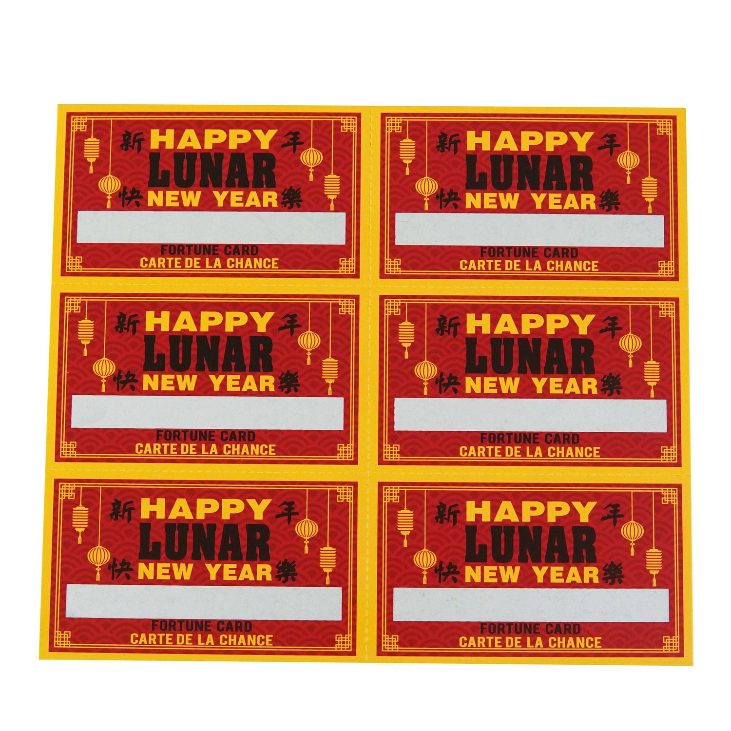 36 cartes à gratter