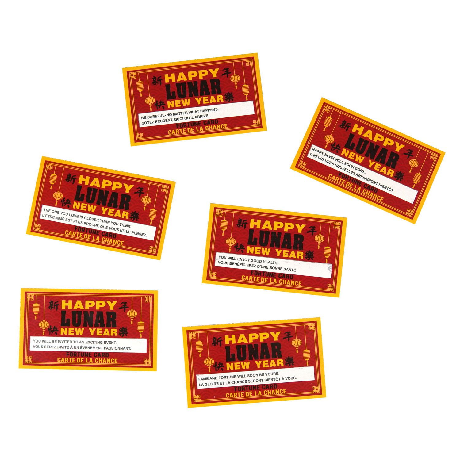 36 cartes à gratter