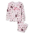 thumbnail image 1 of George Toddler Girls' Pajama 2-Piece Set, 1 of 2