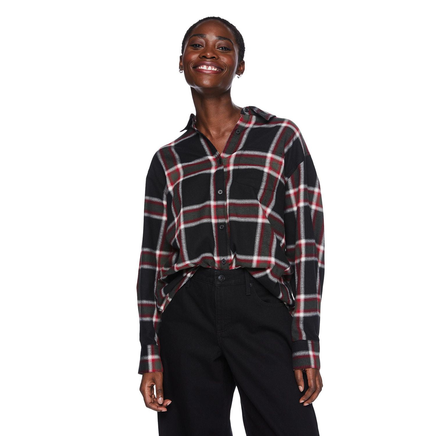 George Women's Flannel Shirt, Sizes XS-XXL