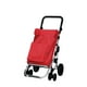 Chariot de magasinage « Go Plus » de Playmarket 24925CH-209 - Rouge – image 1 sur 6