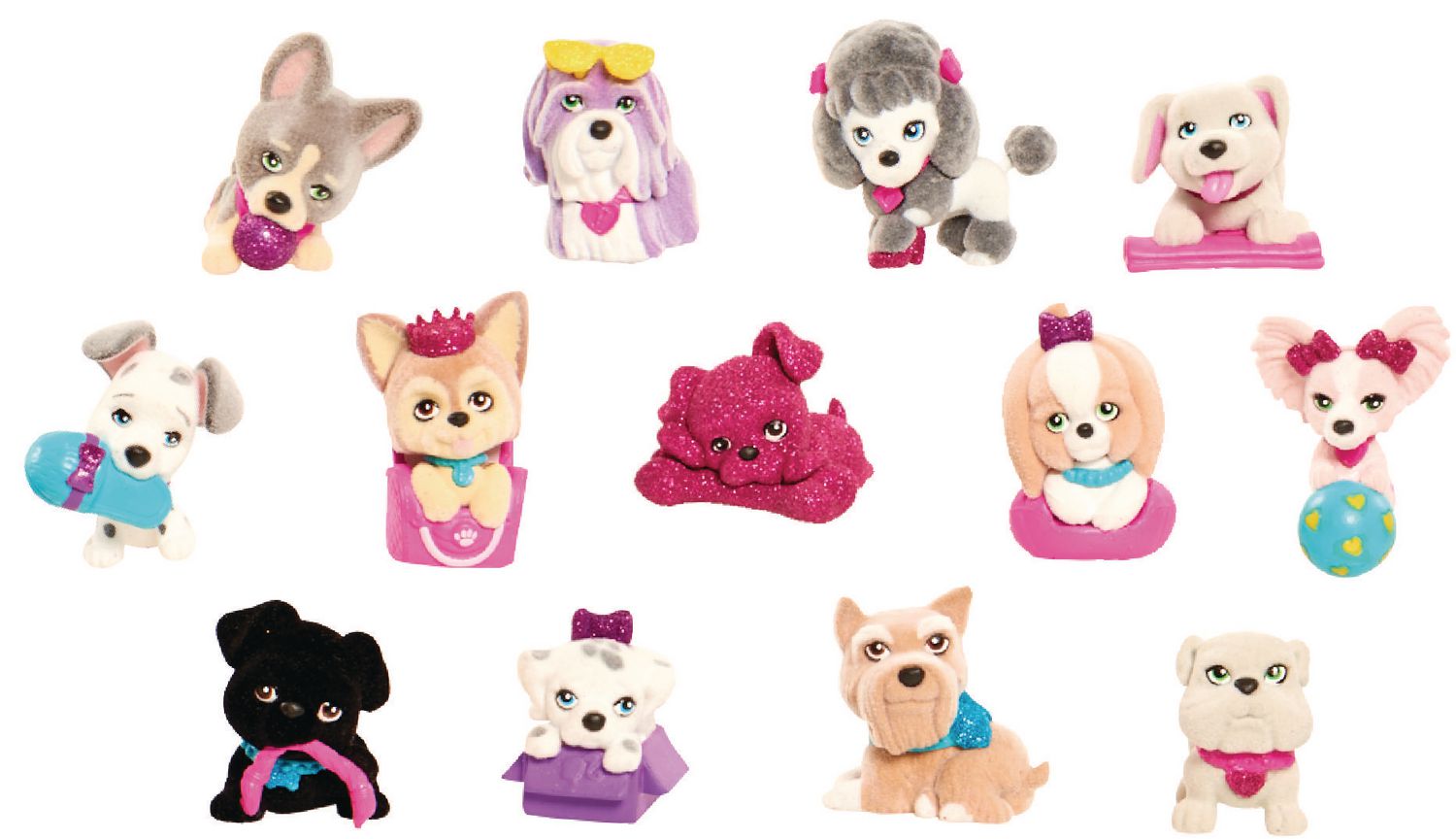 Barbie Pet Blind Bag  from  Series 1 Bearded Collie Figure 