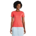 thumbnail image 1 of George Women's Short Sleeve Rib Tee, 1 of 6