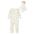 thumbnail image 1 of George Infants' Gender Inclusive Sleeper 2-Piece Set, 1 of 2