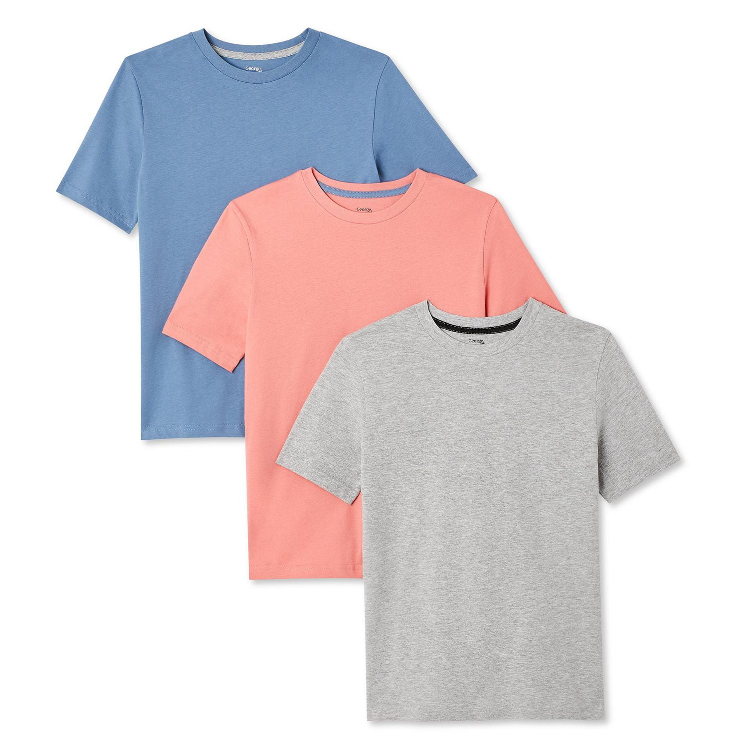 Lot de 3 t-shirts à encolure ras du cou George pour garçons