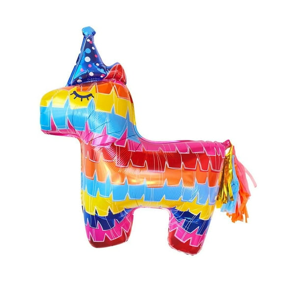 Packed Party "Pinata Party" Mylar Balloon, 32-inch tall pinata-shaped balloon