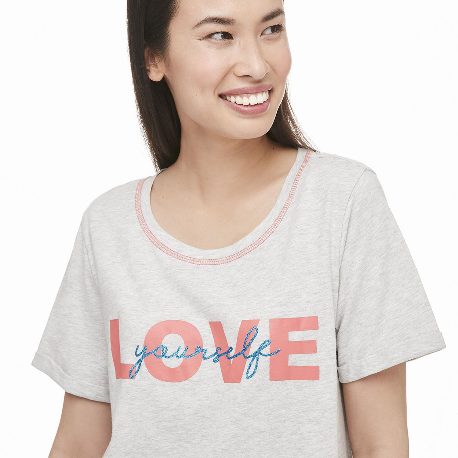 Chemise de nuit avec revers roulés George pour femmes