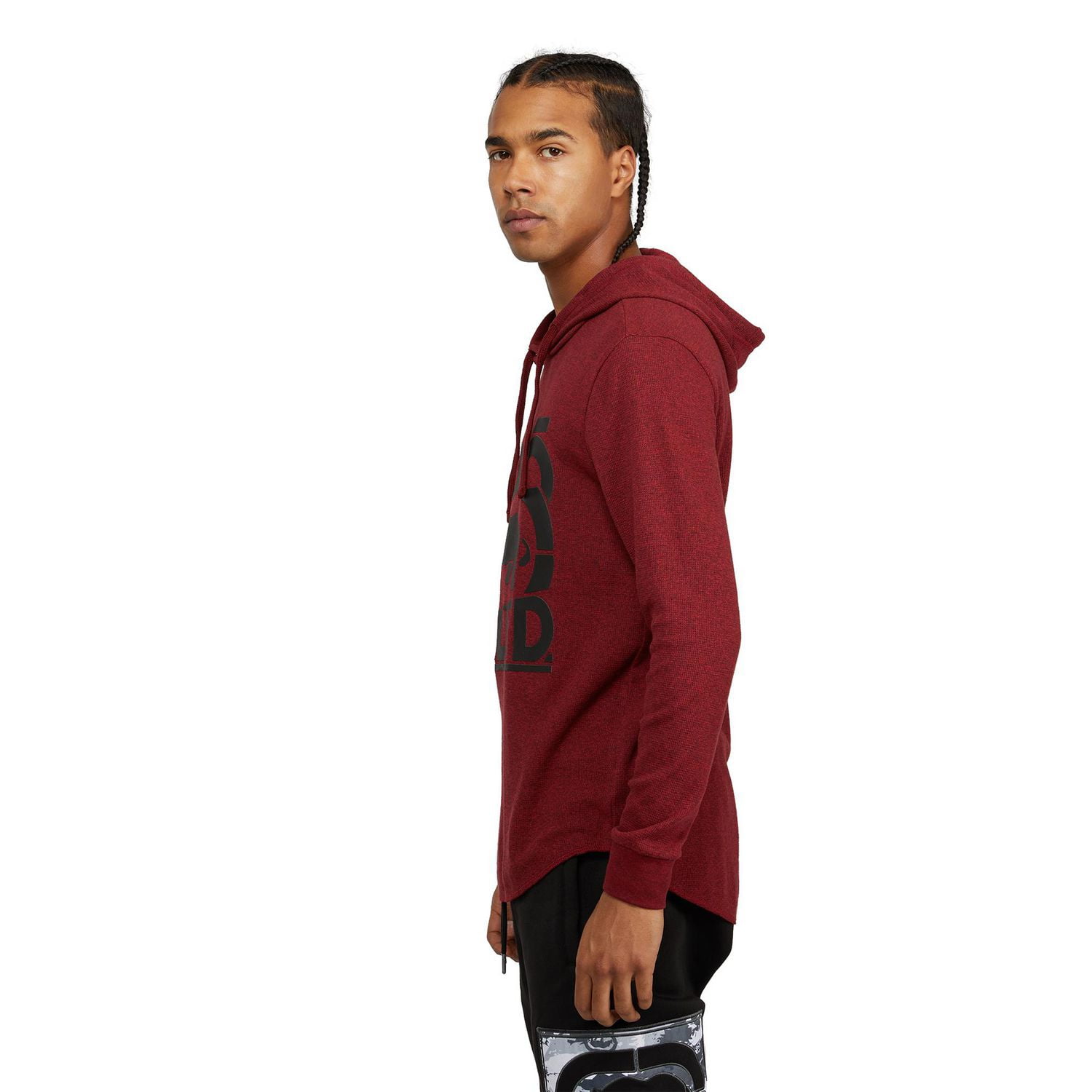 Ecko Unltd Men’s Triple Crossed Thermal Hoodie