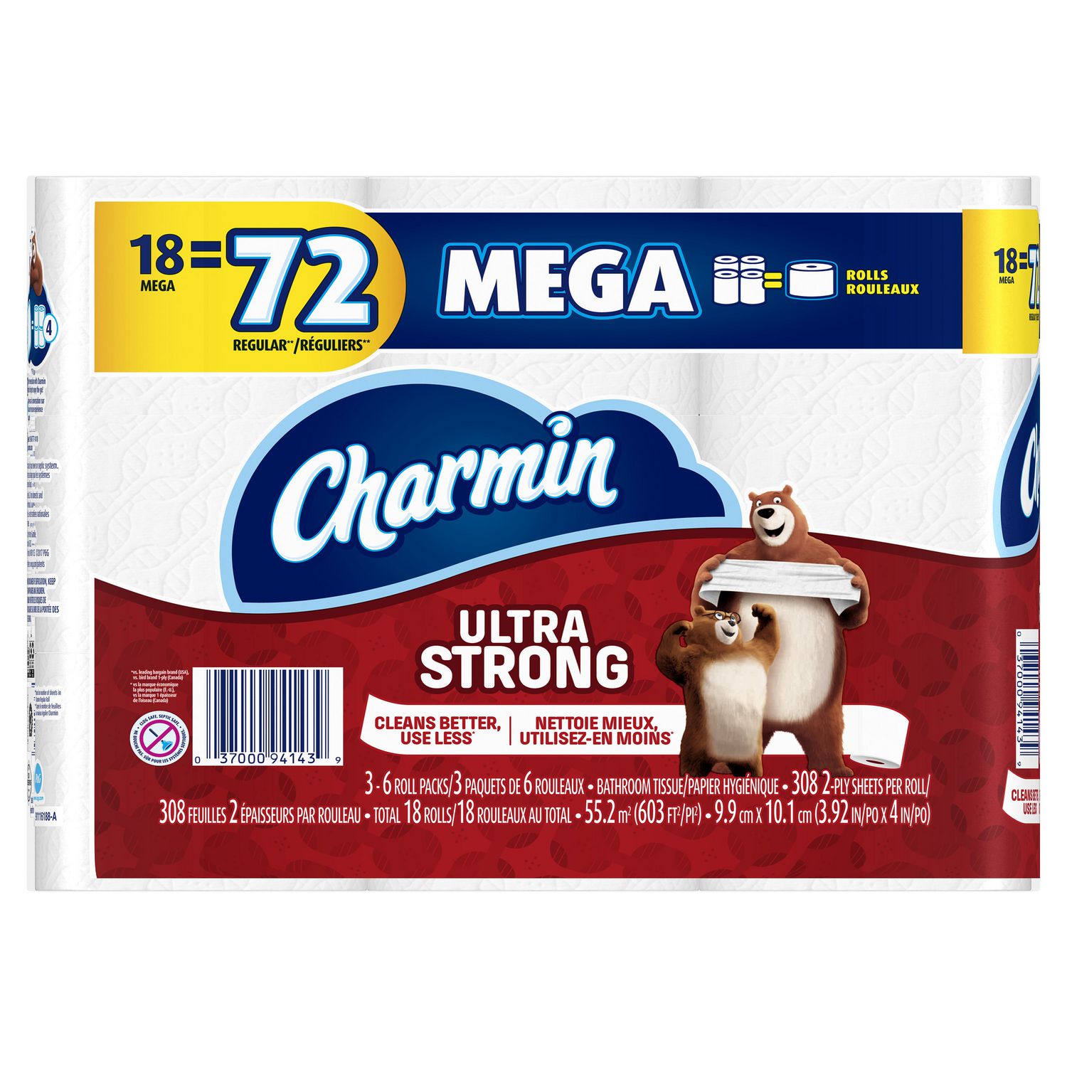 Charmin Ultra Strong Toilet Paper Walmart Canada