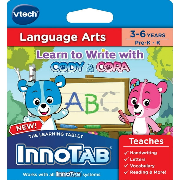 Logiciel InnoTab - Apprenez à écrire avec Cody et Cora les oursons savants - Version anglais