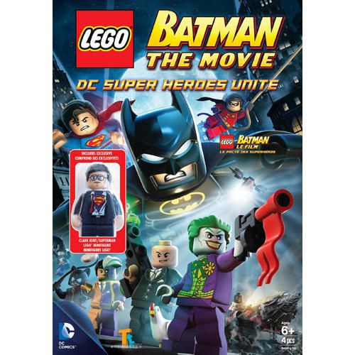 LEGO Batman: The Movie - DC Superheroes Unite (DVD + LEGO Minifigure)  (Bilingual) | Walmart Canada