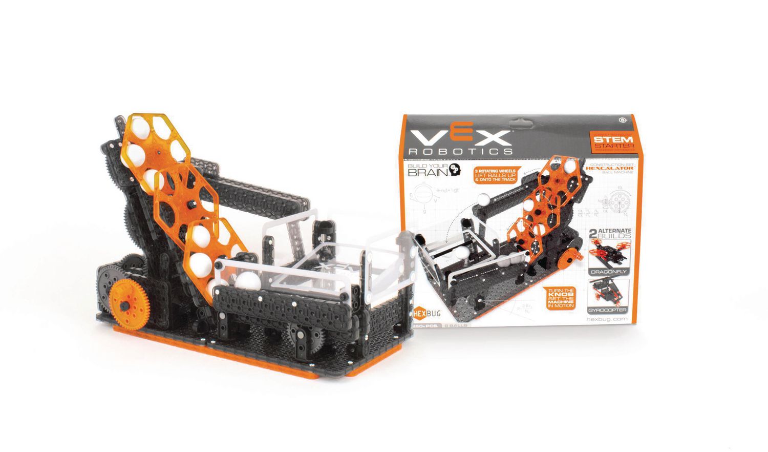 2 for 1 for sale online HEXBUG Vex Robotics Hexcalator and Robotic Arm Kit 