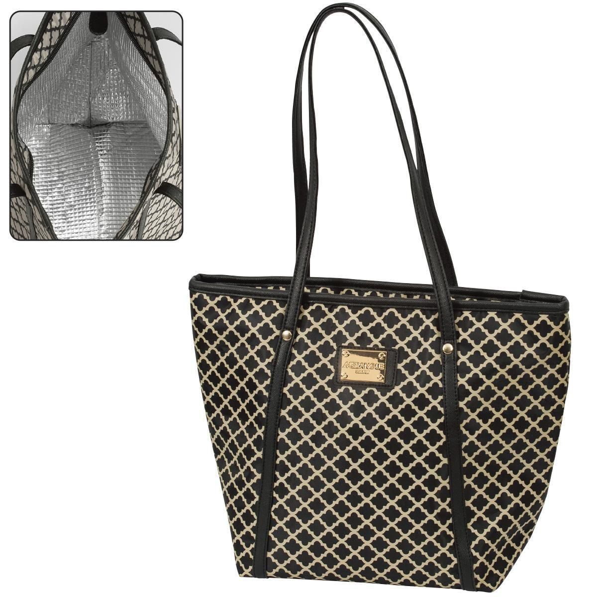 Patterned Lunch Bag, Black Walmart Canada